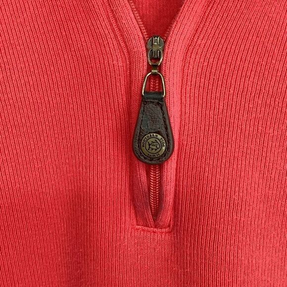 Men's Southern Tide‎ Skipjack 1/4 Zip Pullover salmon large - Picture 4 of 7